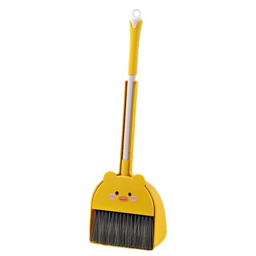 Kids Broom and Dustpan Set, Kids Broom and Dustpan Set for Toddler, Small Broom Toy Broom for Kids, Small Child Broom and Dustpan, Funny Housekeeping Play Set Cleaning Toys Set for Aged 3-8 von Generisch