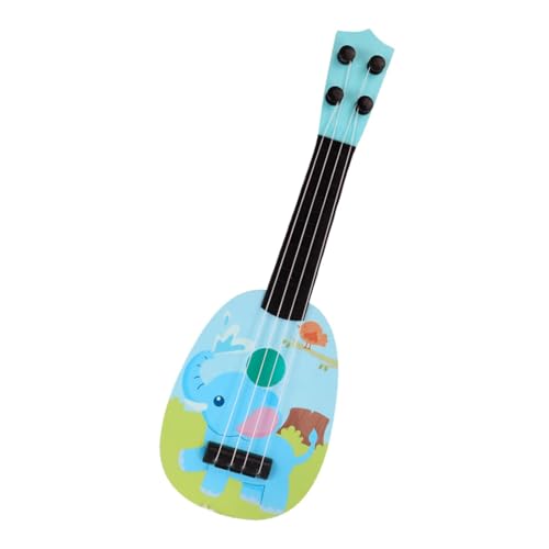 Kids Guitar Toy, Educational Fun Guitar Toy, Safe and Sturdy Design, User Friendly, Cartoon Children's Ukulele Plaything, Ideal for Preschoolers Early Musical Instrument Learning von Generisch