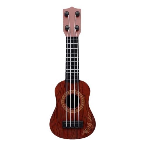 Kids Guitar Toy - Musik-Ukulele Guitar Instrument | Kinder spielen erstes Lernspielzeug | Tragbare Gitarre für Kinder Anfänger für Jungen von Generisch