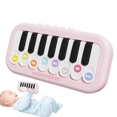 Kids Piano Toy, Pocket-Size Music Keyboard Toy, Educational Electric Piano Toy, Interactive Music Keyboard Toy, Piano Toy for Early Development, Musical Keyboard Toy for Kids, Light-up Kids Piano von Generisch