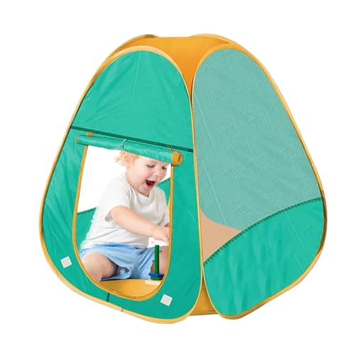 Kids Play Tent, Pop-up Playhouse Tents for Kids, Polyester Foldable Sensory Corner, Breathable Mesh with Fly-Protection, Perfect for Backyard, Playroom, Bedroom, Garden, and Classroom, 86x78x78cm Kids Play Tent, Pop-up Playhouse Tents for Kids, Polyester Foldable Sensory Corner, Breathable Mesh with Fly-Protection, Perfect for Backyard, Playroom, Bedroom, Garden, and Classroom, 86x78x78cm von Generisch