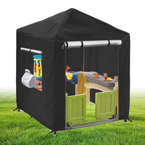 Kids Playhouse Cover, Waterproof Playhouse Cover, Windproof Playhouse Cover, Playhouses Protective Covers, Protective Covers Designed for Playhouses in Backyards, Parks, and Amusement Areas von Generisch