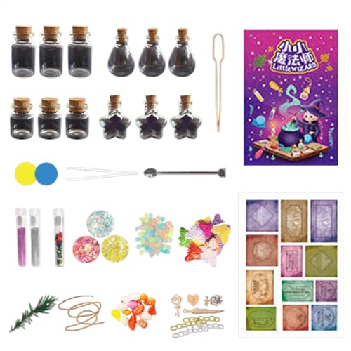 Kids Potion Kit, Fairy Potion Bottles, Creative Craft Toy, Potion Making Set, Science Set Magic Kits, Potion Crafting Kit, Fairy Potion Bottles Craft Toy, Magic Science, Potion Kit von Generisch