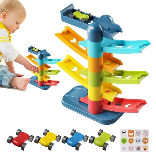 Kinder Auto Rampe,Motorik Fahrzeug Spielzeug - Interaktives Spielset Fördert Motorik Lernspielzeug Ab 3 Jahre Kinder Auto Rampe,Motorik Fahrzeug Spielzeug - Interaktives Spielset Fördert Motorik Lernspielzeug Ab 3 Jahre von Generisch