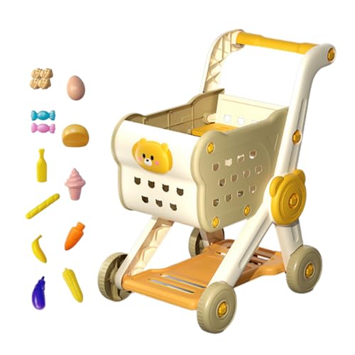Kinder Einkaufswagen, Spielzeug Supermarktwagen Kinderwagen Set, Gemüse Obst Lernspielzeug Vorschule Lernaktivitäten Für Und Mädchen Rollenspiel Kinder Einkaufswagen, Spielzeug Supermarktwagen Kinderwagen Set, Gemüse Obst Lernspielzeug Vorschule Lernaktivitäten Für Und Mädchen Rollenspiel von Generisch
