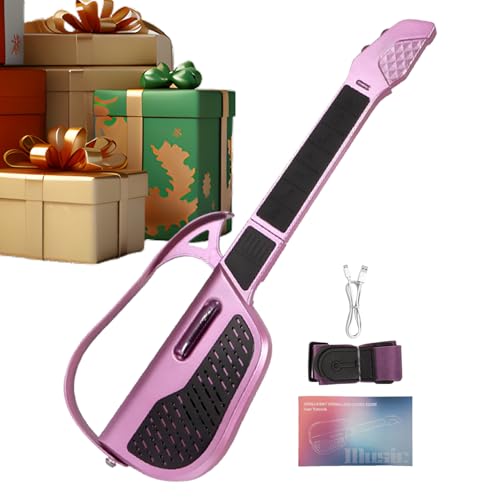 Kinder Gitarre - 23 Zoll Elektronische Spielzeuggitarre | Faltbare Anfänger Gitarre Für Kleinkinder | Musikspielzeug Ohne Saiten | Musik Lernen Für Zuhause Reise Schule Kinder Gitarre - 23 Zoll Elektronische Spielzeuggitarre | Faltbare Anfänger Gitarre Für Kleinkinder | Musikspielzeug Ohne Saiten | Musik Lernen Für Zuhause Reise Schule von Generisch