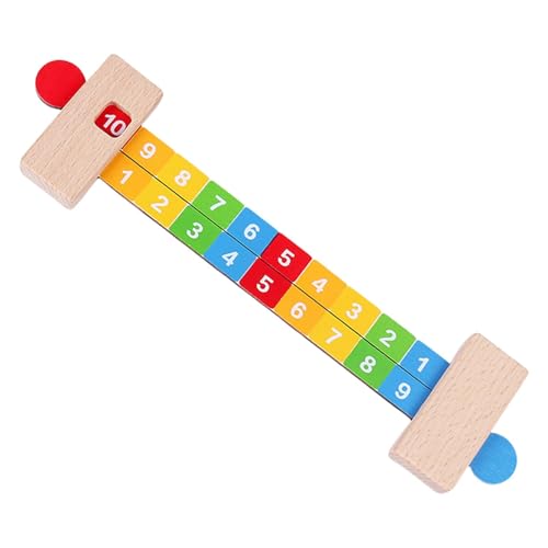 Kinder Lernen Spiele, Slide Lineal for Mathematics - Bildungsmanipulative helle Farbe Lernen Zahlen Herrscher | Lustige Bildungsspielzeug -Vorschulmathematikspiele für den Kindergarten von Generisch