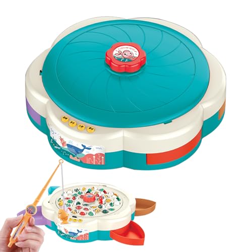 Kinder-Süßigkeitenbox Angelspiel, Elektrisch Rotierendes Spielzeug mit Ton & Musik, Früherziehung, Aufbewahrungfunktion, Ideal für Familienabende, Geburtstagspartys, Zuhause Kinder-Süßigkeitenbox Angelspiel, Elektrisch Rotierendes Spielzeug mit Ton & Musik, Früherziehung, Aufbewahrungfunktion, Ideal für Familienabende, Geburtstagspartys, Zuhause von Generisch