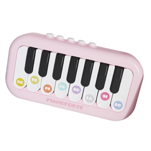 Kinder-Tastatur-Spielzeug,Klavier-Tastatur-Spielzeug für Kinder - Tastaturspielzeug im Taschenformat für Vorschulkinder | Pädagogisches E-Piano-Spielzeug, interaktives Musik-Keyboard-Spielzeug mit Lic von Generisch