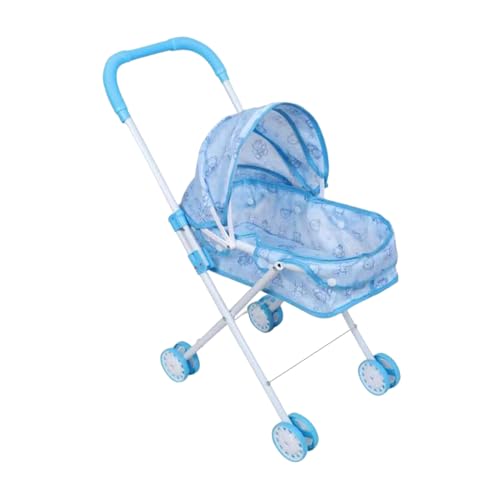 Kinder faltbar - Wagen für so tun | PP Metal Stoff mit leichtem Kinderwagen -Design, unterhaltsamer Spielzeugwagen für Mädchen Home Outdoor -Geburtstagsaktivitäten, Spiele Travel School Party Kinder faltbar - Wagen für so tun | PP Metal Stoff mit leichtem Kinderwagen -Design, unterhaltsamer Spielzeugwagen für Mädchen Home Outdoor -Geburtstagsaktivitäten, Spiele Travel School Party von Generisch