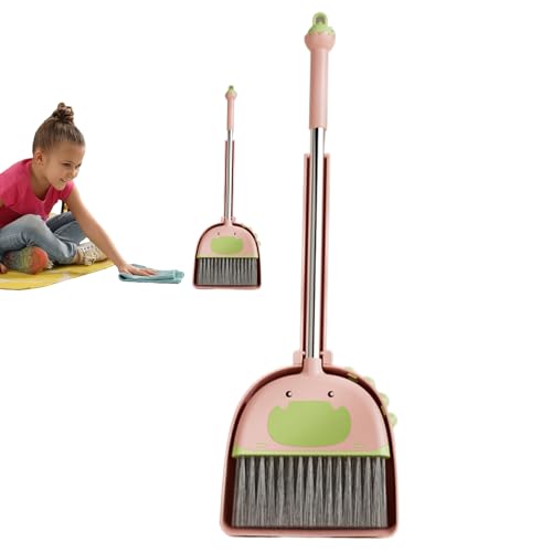 Kinderbesen Set - Bürste und Schaufel, Kinderbesen | Besen für Kinder | Kinderbesen | Kompaktes Lernspielzeug für Kindergarten und Zuhause mit Sicherheit für drinnen und all Kinderbesen Set - Bürste und Schaufel, Kinderbesen | Besen für Kinder | Kinderbesen | Kompaktes Lernspielzeug für Kindergarten und Zuhause mit Sicherheit für drinnen und all von Generisch