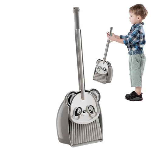 Kinderbesen und Dustpan Set - Kinderreinigungskit, farbenfrohe Kinderbesen und Dustpan | Haushaltsmini Kid Besen und Dustpaner, Reinigung des Lernens und Rollenspiels Kleinkinder Spielzeug von Generisch