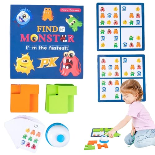 Kinderbrettspiel, Puzzle-Brettspiele | Lernspiel Holz-Suchspielzeug | Spielzeug Finden, Kreativität trainieren, Eltern-Kind-Interaktion, Kinderbrettspiel von Generisch