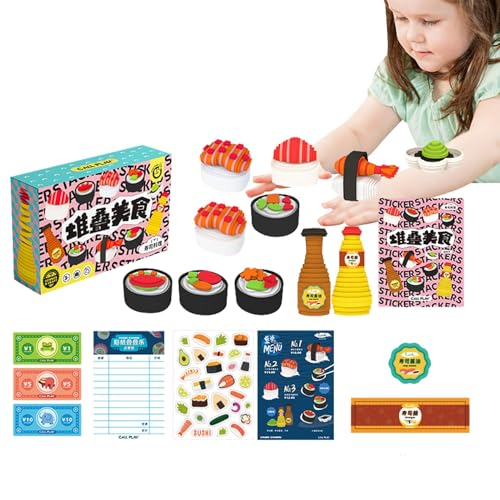 Kinderküchen-Spielset,Spiel-Essenssets für die Kinderküche,Spielen Sie Küchenspielzeug, Kuchen, Desserts, Essen, Spielzeug - Küchenspielzeug, Spielzeugküchenzubehör, Küchenspielzeug für Kinder von 4–6 von Generisch