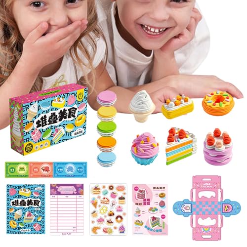 Kinderküchen-Spielset,Spiel-Essenssets für die Kinderküche - Kuchen, Desserts, Essen, Spielzeug, Spielküche, Spielzeug, Kochspielzeug | Küchen-Spielnahrung, Spielzeug-Küchenzubehör, realistische Spiel von Generisch