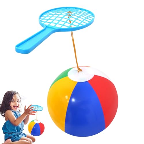 Kinderspielspielzeug für Kinder - Elastic Throw Ball mit Schnur, interaktives Handspielzeug für Kinder | Sicherheitsdesign -Ballspielspielzeug für Indoor- und Outdoor -Spiel, Vorschulklatschball, trag Kinderspielspielzeug für Kinder - Elastic Throw Ball mit Schnur, interaktives Handspielzeug für Kinder | Sicherheitsdesign -Ballspielspielzeug für Indoor- und Outdoor -Spiel, Vorschulklatschball, trag von Generisch