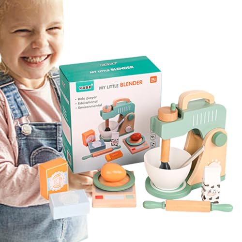 Kinderspielzeug Mixer - Rühr- und Kochmaschinenspielzeug für Kinder - Mixer für Kinder, frühes pädagogisches Geschenk für Mädchen und von Generisch