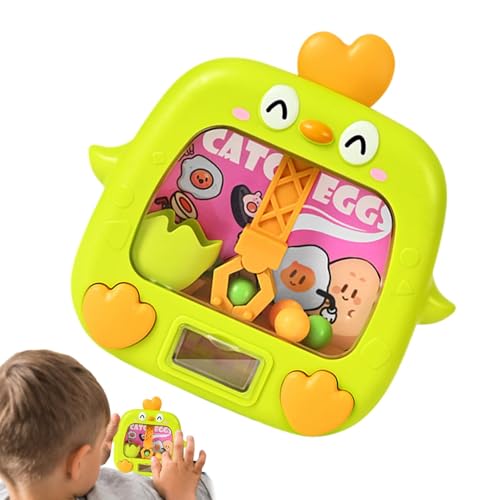 Klauen-Spielmaschine für Kinder, elektronisches Huhn-Spaß-Greifer-Maschine – interaktiver Süßigkeiten-Automat, kleines Arcade-Spiel für und Kinder von Generisch