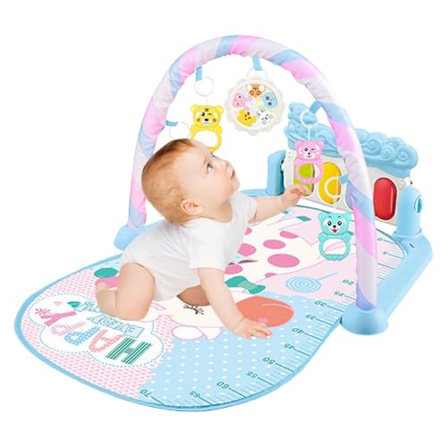 Klavierspielmatte, Kick- und Spielmatte - Spielmatte für Babys,Lernende Baby-Spielmatte mit Musik-Kick-and-Play-Klavier-Spielmatte für 36 Monate alte Mädchen von Generisch