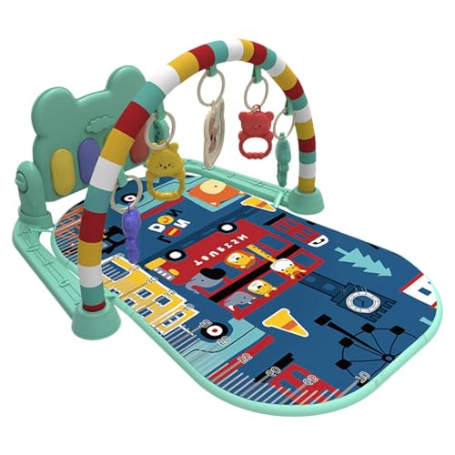 Klavierspielmatte für Kleinkinder, Spielmatte mit Klavier - Multifunktionale Gymnastikmatte,Lernende Baby-Spielmatte mit Musik-Kick-and-Play-Klavier-Spielmatte für 36 Monate alte Mädchen von Generisch