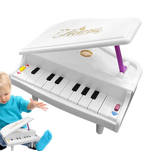 Klaviertastatur für Kinder, Kinderklavierspielzeug | Spielbares E-Piano-Spielzeug - Pädagogische Klavier-Spieluhr, dekorative Klavier-Display-Figur mit Lichtern für Zuhause, , Tisch von Generisch