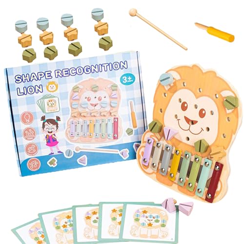 Kleinkind -Lernspielzeug - Holz Xylophon & Pegboard Bildungsspiel | Musikspielzeug für Kinder im Vorschulalter | Entwicklung von Feinmotorik -Fähigkeiten für & Mädchen | inspirierte Kleinkind -Lernspielzeug - Holz Xylophon & Pegboard Bildungsspiel | Musikspielzeug für Kinder im Vorschulalter | Entwicklung von Feinmotorik -Fähigkeiten für & Mädchen | inspirierte von Generisch