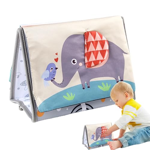 Knisterbuch für Babys, weiche Babybücher,Sinnesbücher Buntes Baby-Softbuch Babybücher | Knisterbuch für Babys, pädagogisches Früherziehungsspielzeug, weiche Stoffbücher für Babys, Kinder, Kleinkinder von Generisch