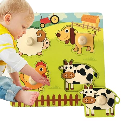 Kognitives Matching-Brett, Matching-Spiel für Kinder - Passendes Puzzle-Spielzeug | Reise-Matching-Brettspiel, interaktives Matching-Puzzle-Spielzeug, passendes Lern-Puzzle-Brett für 2–5 Jahre von Generisch