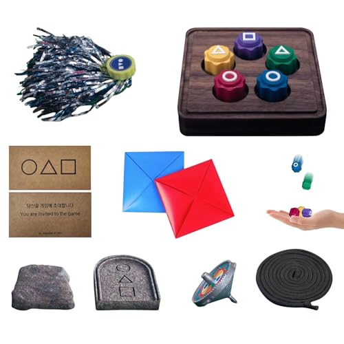 Korean Traditional Play Game, Traditionelles Koreanisches Spiel – Gonggi Jack Stone Pebbles Set, Familienreisespiele, Lernspielzeug für Kinder, Familienaktivität, tragbar und langlebig von Generisch