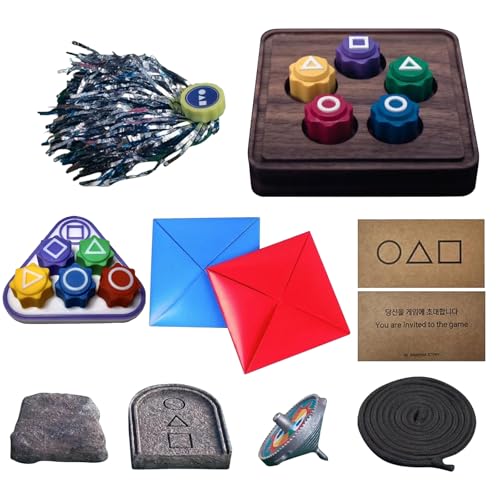 Koreanisches Traditionelles Spielspiel, Gonggi Jack Stone Pebbles Set, Gonggi Korean Game, 6 Stuck Koreanisches Spielspiel mit Einladungskarte von Generisch