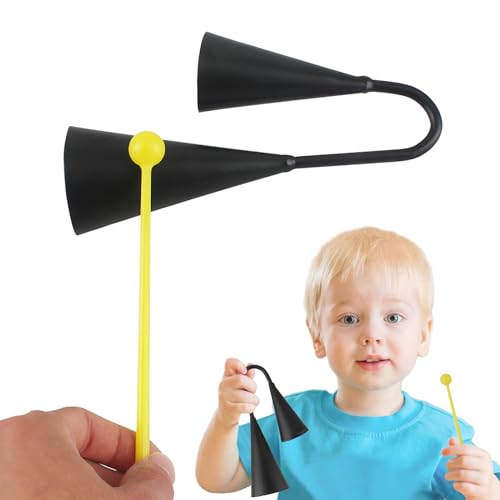 Kuhglocke für Schlagzeug-Sets | knackige Schlaginstrumente mit Stock | Handglocken für Partyzubehör Solo Feier Improvisation Kirchenensemble Bildung Schule Reise Band Bühne Kuhglocke für Schlagzeug-Sets | knackige Schlaginstrumente mit Stock | Handglocken für Partyzubehör Solo Feier Improvisation Kirchenensemble Bildung Schule Reise Band Bühne von Generisch