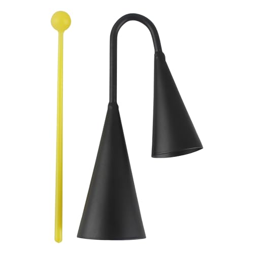 Kuhglocken-Instrument, knackige Percussion-Instrumente mit Stab, Geräuschmacher für Performance, Bildung, Musik, Soloband, Feier, Reisen, Partyzubehör, Kirche Kuhglocken-Instrument, knackige Percussion-Instrumente mit Stab, Geräuschmacher für Performance, Bildung, Musik, Soloband, Feier, Reisen, Partyzubehör, Kirche von Generisch