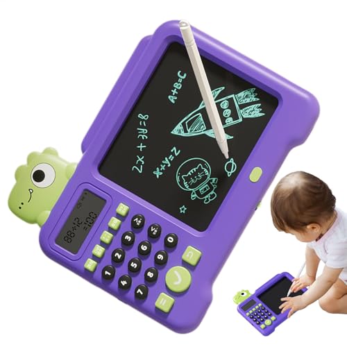 LCD-Schreibtablett für Kinder, Handschriftspielzeug für Kinder | LCD-Zeichen- und Schreibtablett 2-in-1-Elektrospielzeug | Löschbarer bunter Lernspielzeug-National-Learning-Zeichenblock für Kinder von Generisch