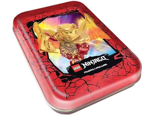 LEGO Ninjago TCG Serie 8 CRYSTALIZED – 1x Mini-Tin Rot KAI von Generisch