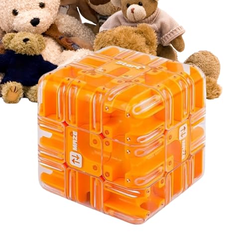 Labyrinth 3D Maze Cube - ABS 8.5x8,5x8,5 cm | Hirnteaserspielzeug für Kinder und Erwachsene | Herausfordernder Maze -Spiel für lustige Rätsellösung und Bildungsunterhaltung Labyrinth 3D Maze Cube - ABS 8.5x8,5x8,5 cm | Hirnteaserspielzeug für Kinder und Erwachsene | Herausfordernder Maze -Spiel für lustige Rätsellösung und Bildungsunterhaltung von Generisch