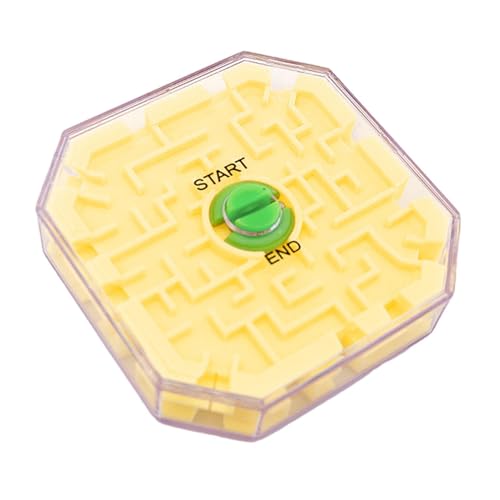 Labyrinth Brettspiel, Maze -Spielzeug für Kinder, 3D Marmor Labyrinthentwicklungsspielzeug, Denkpuzzles für Kinderalter, hilft, Stress, Toddl0er -Aktivitätsausschuss für Bildung und Spaß zu reduzieren von Generisch