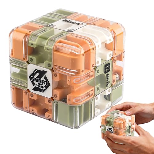 Labyrinth Cube - Gehirntraining Labyrinth -Spielzeug für Kinder, sensorisches Spieldesign mit perfektem Partygunst, Puzzlespiel für Teenager, Klassenzimmer, Schule, Geburtstag 3.35x3.35x3.35 Zoll Labyrinth Cube - Gehirntraining Labyrinth -Spielzeug für Kinder, sensorisches Spieldesign mit perfektem Partygunst, Puzzlespiel für Teenager, Klassenzimmer, Schule, Geburtstag 3.35x3.35x3.35 Zoll von Generisch