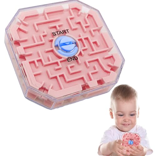 Labyrinth Maze -Spiel, Maze Ball Classic Travel Game, 3D Mind Rätsel, Mind -Rätsel für Kinderalter, Ball im Puzzle hilft, den Stress für Kinder, Erwachsene, Jugendliche, und Mädchen zu verringern von Generisch