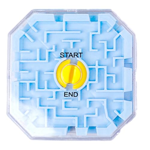 Labyrinth Maze -Spiel, Maze Ball Classic Travel Game, 3D Rätsel Brain Teasers Spiel, Mind -Rätsel für Kinderalter, Ball im Puzzle hilft, den Stress für Kinder, Erwachsene, Jugendliche, und Mädchen zu von Generisch