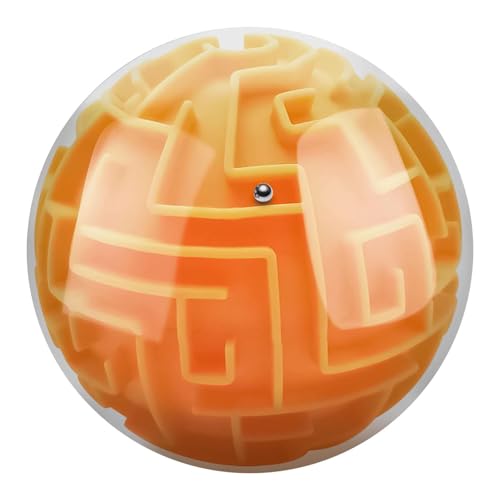 Labyrinth Puzzle Ball - 3D -Hirnteaser, Speicherspielzeug, Sequentielle Spielkugel | gravty -basierte Puzzles Challenge -Design -Funktion, Hand -Augenkoordinierungsübung Für Schüler, Teenagern Vorrät Labyrinth Puzzle Ball - 3D -Hirnteaser, Speicherspielzeug, Sequentielle Spielkugel | gravty -basierte Puzzles Challenge -Design -Funktion, Hand -Augenkoordinierungsübung Für Schüler, Teenagern Vorrät von Generisch