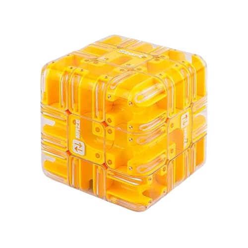 Labyrinthball - ABS 8,5x8,5x8,5 cm 260g | 3D -Labyrinth Würfel | Mazze Puzzle Game | Hirnteaser Handheld -Puzzlle -Spielzeug Für Kinder Und Erwachsene, Um, Geduld Und Problemlösungsfähigkeiten Z Labyrinthball - ABS 8,5x8,5x8,5 cm 260g | 3D -Labyrinth Würfel | Mazze Puzzle Game | Hirnteaser Handheld -Puzzlle -Spielzeug Für Kinder Und Erwachsene, Um, Geduld Und Problemlösungsfähigkeiten Z von Generisch