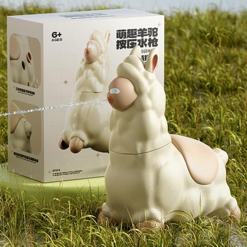 Lama Wasserpistole Für Kinder – Süße Lama Mini Wasserpistole Mit 45° Drehbarem Kopf, Tragbar, Einfach Zu Befüllen, Reichweite Bis 10 Meter, Für Schwimmbad, Hof, Sommer, Strands, Draußen Lama Wasserpistole Für Kinder – Süße Lama Mini Wasserpistole Mit 45° Drehbarem Kopf, Tragbar, Einfach Zu Befüllen, Reichweite Bis 10 Meter, Für Schwimmbad, Hof, Sommer, Strands, Draußen von Generisch