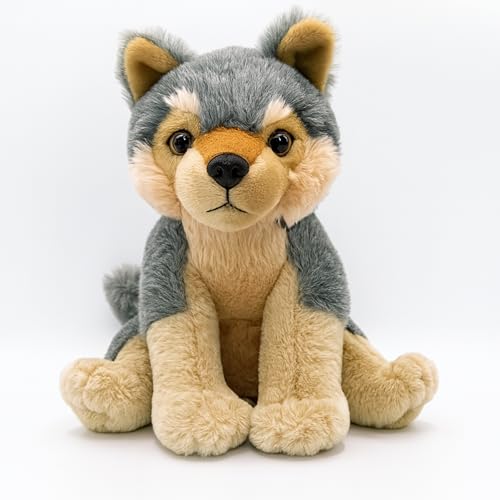 Landahl & Baumann Kuscheltier Wolf - Superweiches Plüschtier Hund Spielzeug Ab 1 Jahr - Kuscheliges Stofftier Für Kinder Jungen & Mädchen - Geschenkidee Ab 0 Jahren - Einschlafhilfe Landahl & Baumann Kuscheltier Wolf - Superweiches Plüschtier Hund Spielzeug Ab 1 Jahr - Kuscheliges Stofftier Für Kinder Jungen & Mädchen - Geschenkidee Ab 0 Jahren - Einschlafhilfe von Generisch