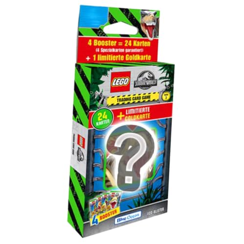 Lego Jurassic World 3 Karten - Sammelkarten Trading Cards (2023) - Sammelkarten - Auswahl (1 Blister) von Generisch