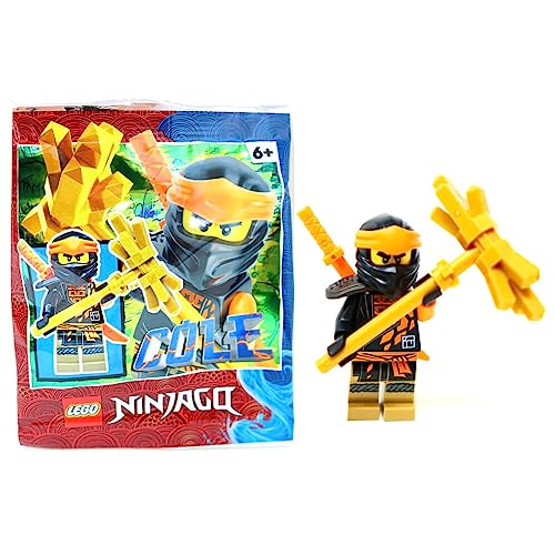 Lego Ninjago Legacy Minifigur - Sammelfigur - Ninjago Figur - Cole 3 von Generisch