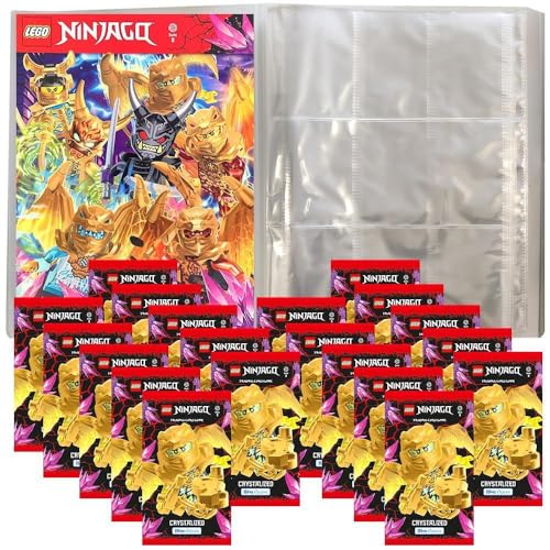 Lego Ninjago Serie 8 Trading Cards - 1 Leere Sammelmappe + 20 Booster von Generisch