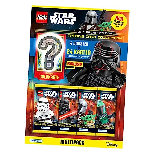 Lego Star Wars Karten Trading Cards Serie 4 - Die Macht Sammelkarten (2023) - 1 Multipack von Generisch