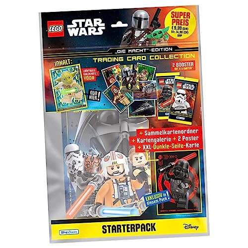 Lego Star Wars Karten Trading Cards Serie 4 - Die Macht Sammelkarten (2023) - 1 Starter von Generisch