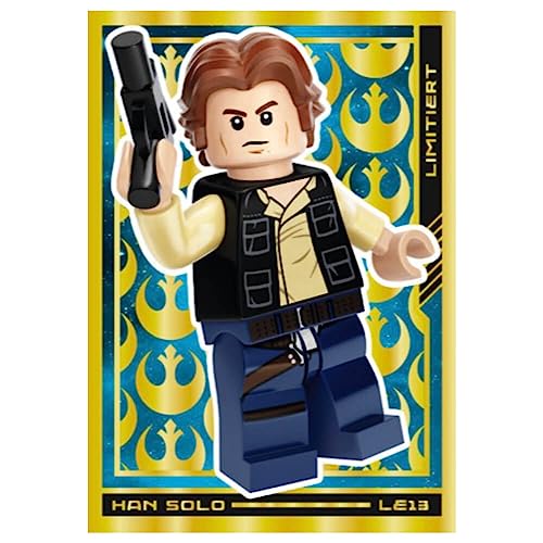 Lego Star Wars Karten Trading Cards Serie 4 - Die Macht Sammelkarten (2023) - LE13 Gold Karte von Generisch