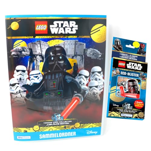 Lego Star Wars Karten Trading Cards Serie 5 - Jubiläum Sammelkarten (2024) - 1 Mappe + 1 Blister von Generisch